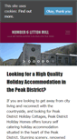 Mobile Screenshot of peakdistrictholidayhomes.com